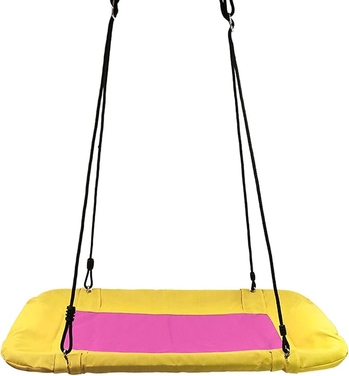 Platform ruangan Swing Saye Kursi Swing Kursi kanggo njaba Taman Backyard Garden Garden Gantung Gampang Instal Kapasitas Bobot 300Kg