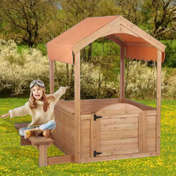 Playhouses Kayu ruangan kanggo Kids