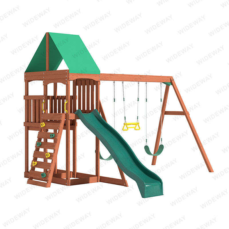 Kayu Playsets lan Swing Sets